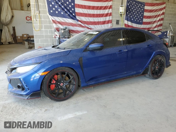 2018 Honda Civic Type R Touring z VIN SHHFK8G78JU203628, wystawiony jako Copart lot #52239215 z przebiegiem 43 339 mil mil oraz Szkoda całkowita • Salvage title. Historia ofert i sprzedaży dostępna na DreamBid. Obrazek 1.