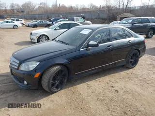 2009 Mercedes-Benz C-Class 3.0L Sport with VIN WDDGF81X19F272239, listed as a IAAI auction lot 42033334 with 212,758 mi miles. Bid and sale history available at carsss.com. Image 2.