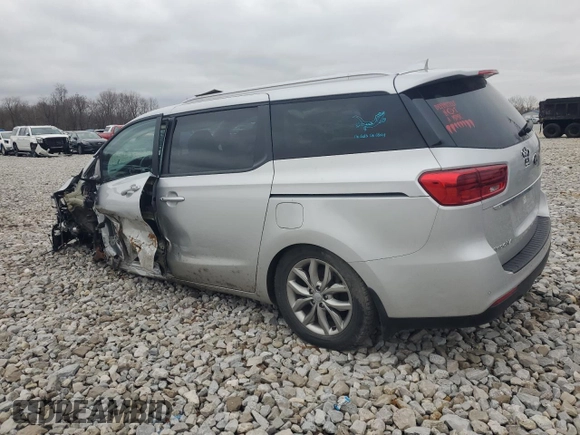 2020 Kia Sedona EX with VIN KNDMB5C10L6648064, listed as a Copart auction lot 46973085 with 52,374 mi miles and Salvage Title. Bid and sale history available at carsss.com. Image 2.