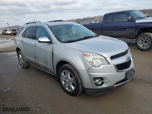 2015 Chevrolet Equinox LTZ with VIN 1GNFLHEK5FZ120981, listed as a Copart auction lot 44352095 with 166,275 mi miles and Salvage Title. Bid and sale history available at carsss.com. Image 4.