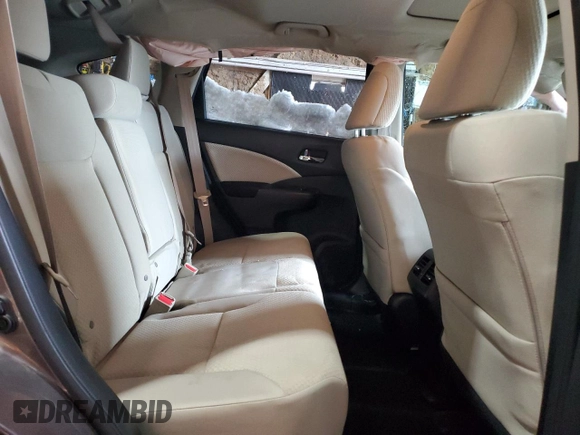 2016 Honda CR-V EX with VIN 2HKRM4H56GH652542, listed as a Copart auction lot 51774185 with 109,382 mi miles and Salvage Title. Bid and sale history available at DreamBid. Image 10.