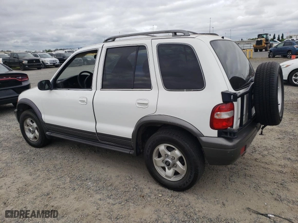 2002 Kia Sportage with VIN KNDJB723725141748, listed as a Copart auction lot 53556945 with 96,535 mi miles and Clean Title. Bid and sale history available at carsss.com. Image 2.