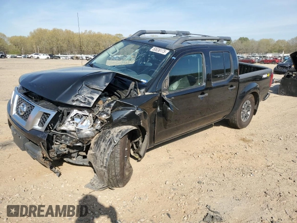 2018 Nissan Frontier Pro-4X with VIN 1N6DD0EV8JN751021, listed as a Copart auction lot 50636175 with 81,847 mi miles and Salvage title. Bid and sale history available at DreamBid. Image 1.