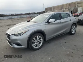 2017 Infiniti QX30 with VIN SJKCH5CP1HA020045, listed as a Copart auction lot 49338735 with 32,144 mi miles and Salvage Title. Bid and sale history available at DreamBid. Image 1.