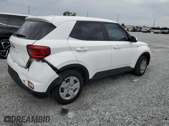2020 Hyundai Venue SE z VIN KMHRB8A35LU050085, wystawiony jako Copart lot #59108915 z przebiegiem 34 570 mil mil oraz Szkoda całkowita • Salvage title. Historia ofert i sprzedaży dostępna na DreamBid. Obrazek 3.