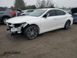 2022 Lexus ES 350 with VIN 58ADZ1B15NU124160, listed as a Copart auction lot 50909685 with 37,369 mi miles and Salvage title. Bid and sale history available at DreamBid. Image 1.