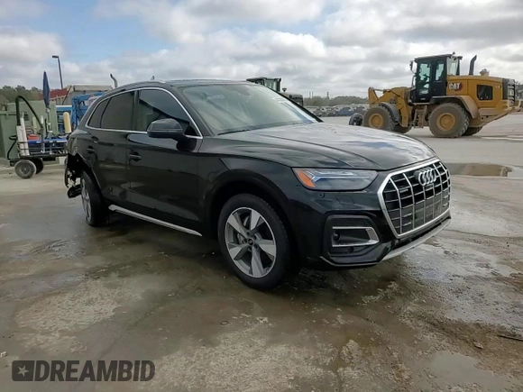 2024 Audi Q5 Prestige with VIN WA1CBAFY5R2026826, listed as a Copart auction lot 44320035 with 7,496 mi miles and Salvage Title. Bid and sale history available at carsss.com. Image 14.