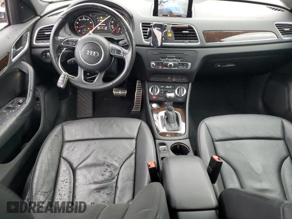 2015 Audi Q3 Premium Plus with VIN WA1BFCFSXFR008042, listed as a Copart auction lot 84424814 with 98,811 mi miles and Clean title. Bid and sale history available at DreamBid. Image 8.