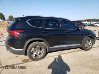 2021 Hyundai Santa Fe SEL with VIN 5NMS64AJ8MH339648, listed as a Copart auction lot 41385695 with 77,859 mi miles and Salvage Title. Bid and sale history available at carsss.com. Image 3.
