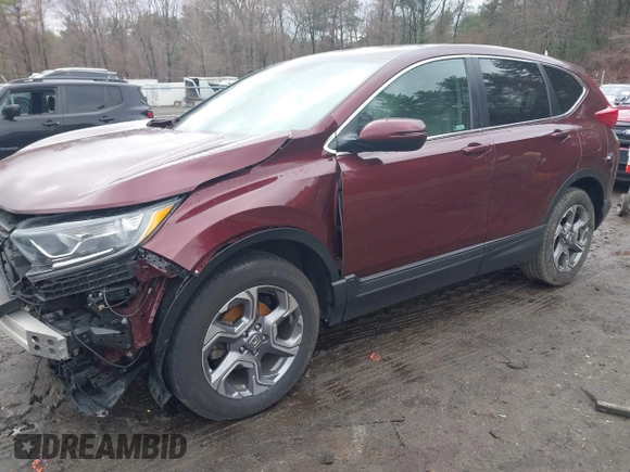 2019 Honda CR-V EX-L with VIN 2HKRW2H87KH620880, listed as a IAAI auction lot 41979258 with 108,783 mi miles. Bid and sale history available at carsss.com. Image 17.