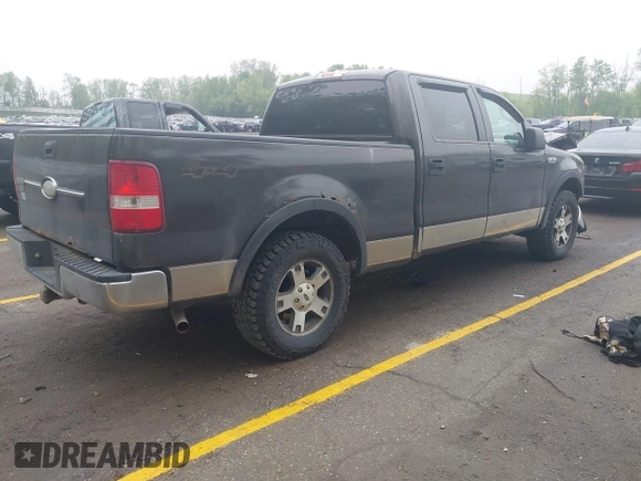 2007 Ford F-150 XLT with VIN 1FTPW14V47FB11182, listed as a IAAI auction lot 42247793 with 151,750 mi miles and . Bid and sale history available at DreamBid. Image 4.