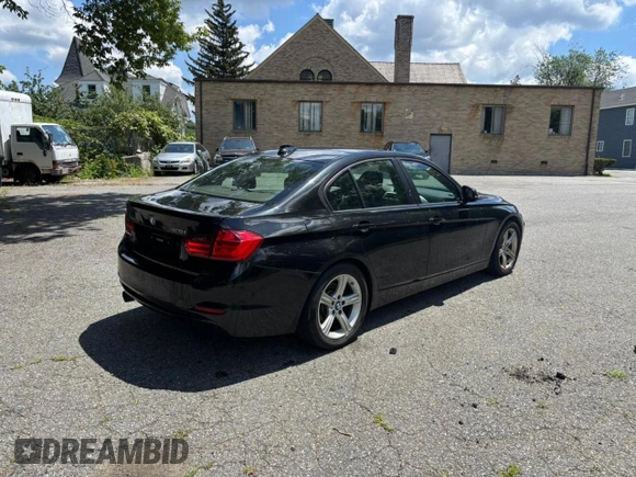 2013 BMW 3 Series 328i xDrive with VIN WBA3B5G57DNS00448, listed as a Copart auction lot 63165005 with 190,464 mi miles and Clean title. Bid and sale history available at DreamBid. Image 4.