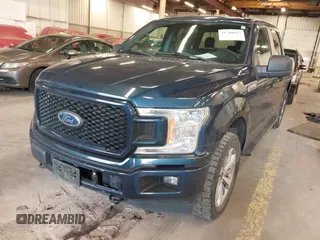 2018 Ford F-150 XL with VIN 1FTEW1EPXJKE93689, listed as a IAAI auction lot 41710693 with 117,065 mi miles. Bid and sale history available at carsss.com. Image 17.