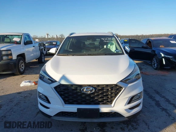 2019 Hyundai Tucson Sport with VIN KM8J33AL1KU838499, listed as a IAAI auction lot 41317832 with 71,594 mi miles. Bid and sale history available at carsss.com. Image 12.