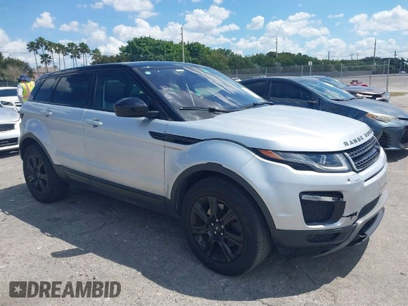 2019 Land Rover Range Rover Evoque SE with VIN SALVP2RX3KH339622, listed as a IAAI auction lot 41908455 with 37,245 mi miles. Bid and sale history available at carsss.com. Image 1.