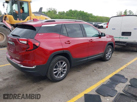 2024 GMC Terrain SLT with VIN 3GKALVEG9RL147422, listed as a IAAI auction lot 42263067 with 23,991 mi miles and . Bid and sale history available at DreamBid. Image 4.