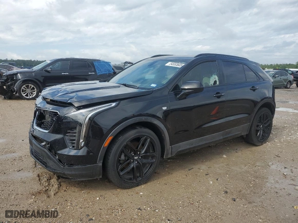 2019 Cadillac XT4 FWD Sport with VIN 1GYFZER43KF171712, listed as a Copart auction lot 54553605 with 81,158 mi miles and Salvage Title. Bid and sale history available at carsss.com. Image 1.