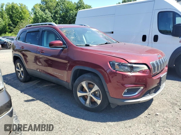 2019 Jeep Cherokee Limited z VIN 1C4PJMDN5KD410846, wystawiony jako Copart lot #65401115 z przebiegiem 47 523 mil mil oraz Czysty tytuł • Clean title. Historia ofert i sprzedaży dostępna na DreamBid. Obrazek 4.