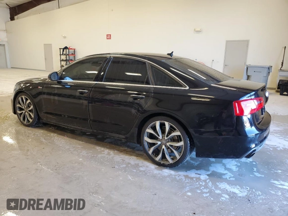 2015 Audi A6 3.0T Prestige with VIN WAUHGAFC4FN016846, listed as a Copart auction lot 46634795 with 121,347 mi miles and Clean Title. Bid and sale history available at carsss.com. Image 2.