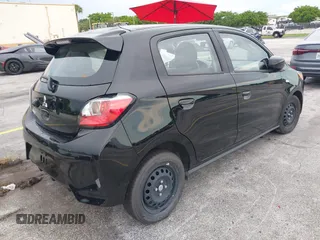 2024 Mitsubishi Mirage ES с VIN ML32AUHJ7RH022640, выставлен на аукционе IAAI как лот 42382228 с пробегом 6 928 миль миль и . История ставок и продаж доступна на DreamBid. Изображение 4.