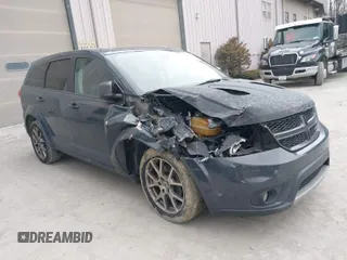 2018 Dodge Journey GT with VIN 3C4PDCEG4JT517106, listed as a IAAI auction lot 41715260 with 106,710 mi miles. Bid and sale history available at carsss.com. Image 1.