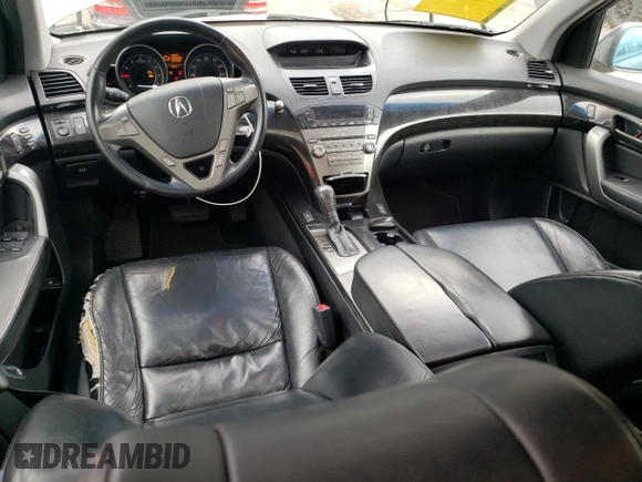 2008 Acura MDX with VIN 2HNYD282X8H523827, listed as a Copart auction lot 50609315 with 202,211 mi miles and Salvage Title. Bid and sale history available at DreamBid. Image 8.