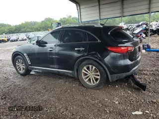 2011 Infiniti FX with VIN JN8AS1MU9BM111051, listed as a Copart auction lot 58333805 with 218,078 mi miles and Salvage title. Bid and sale history available at DreamBid. Image 2.