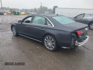 2015 Audi A8 4.0T with VIN WAU32AFD2FN026356, listed as a IAAI auction lot 42330082 with 44,857 mi miles and . Bid and sale history available at DreamBid. Image 3.