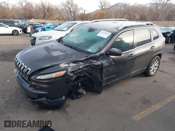 2018 Jeep Cherokee Latitude Plus with VIN 1C4PJMLX0JD523248, listed as a IAAI auction lot 41120852 with 108,302 mi miles and . Bid and sale history available at DreamBid. Image 17.