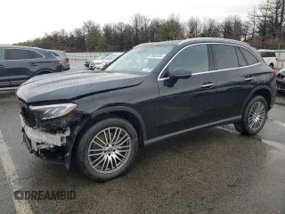 2025 Mercedes-Benz GLC with VIN W1NKM4HB9SF259122, listed as a Copart auction lot 83455184 with 1,135 mi miles and Salvage Title. Bid and sale history available at carsss.com. Image 1.