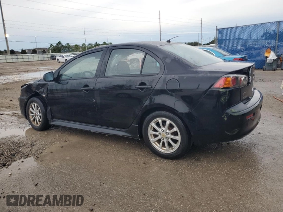 2011 Mitsubishi Lancer ES with VIN JA32U2FU7BU014152, listed as a Copart auction lot 73298354 with 163,204 mi miles and Salvage Title. Bid and sale history available at carsss.com. Image 2.