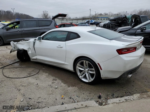 2017 Chevrolet Camaro 2LT with VIN 1G1FD1RS5H0113200, listed as a Copart auction lot 43952945 with 117,360 mi miles and Salvage Title. Bid and sale history available at carsss.com. Image 2.