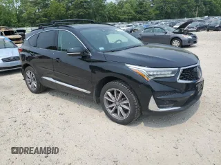 2020 Acura RDX Technology with VIN 5J8TC2H57LL006740, listed as a Copart auction lot 59272975 with 62,788 mi miles and Salvage title. Bid and sale history available at DreamBid. Image 4.