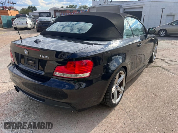 2010 BMW 1 Series 135i with VIN WBAUN9C51AVK41985, listed as a Copart auction lot 85383524 with 111,260 mi miles and Clean Title. Bid and sale history available at carsss.com. Image 4.