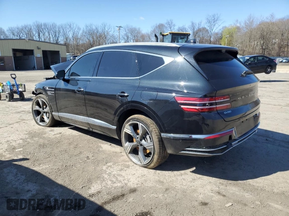 2025 Genesis GV80 Prestige with VIN KMUHEESC4SU231985, listed as a Copart auction lot 51812605 with Not Provided miles and Salvage Title. Bid and sale history available at DreamBid. Image 2.