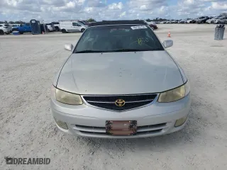 2001 Toyota Camry Solara SE with VIN 2T1FF28P81C522260, listed as a Copart auction lot 80128104 with 0 mi miles and Salvage Title. Bid and sale history available at carsss.com. Image 5.