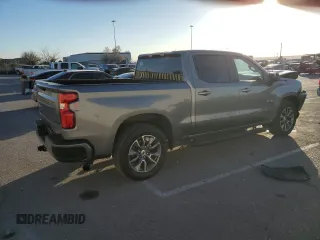 2021 Chevrolet Silverado 1500 RST with VIN 1GCPWDED6MZ174009, listed as a Copart auction lot 85720454 with 45,277 mi miles and Salvage Title. Bid and sale history available at carsss.com. Image 3.