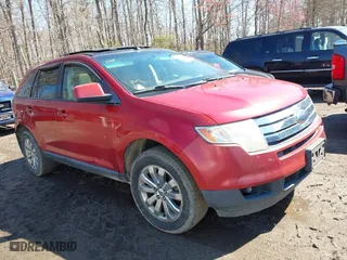 2009 Ford Edge SEL with VIN 2FMDK38CX9BB06104, listed as a IAAI auction lot 41864011 with 292,053 mi miles. Bid and sale history available at carsss.com. Image 1.