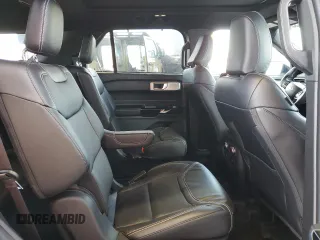 2023 Ford Explorer ST with VIN 1FM5K8GC9PGB78100, listed as a Copart auction lot 42204435 with 14,517 mi miles and Salvage Title. Bid and sale history available at carsss.com. Image 11.
