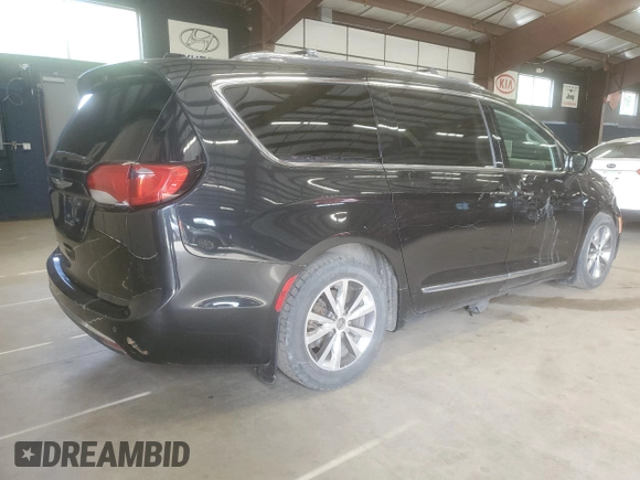 2017 Chrysler Pacifica Touring L Plus with VIN 2C4RC1EG3HR770074, listed as a Copart auction lot 57684065 with 172,791 mi miles and Clean Title. Bid and sale history available at DreamBid. Image 3.
