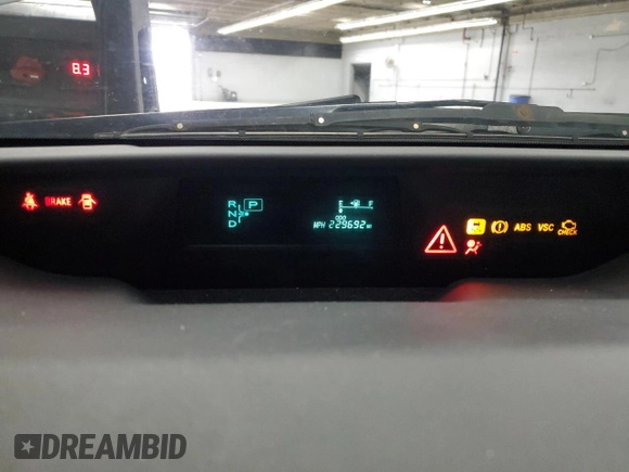 2008 Toyota Prius with VIN JTDKB20U483393786, listed as a Copart auction lot 52429615 with 229,692 mi miles and Salvage Title. Bid and sale history available at carsss.com. Image 9.