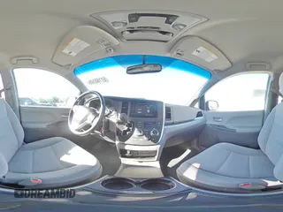 2015 Toyota Sienna LE with VIN 5TDJK3DC2FS126466, listed as a Copart auction lot 61165105 with 56,634 mi miles and Salvage title. Bid and sale history available at DreamBid. Image 16.