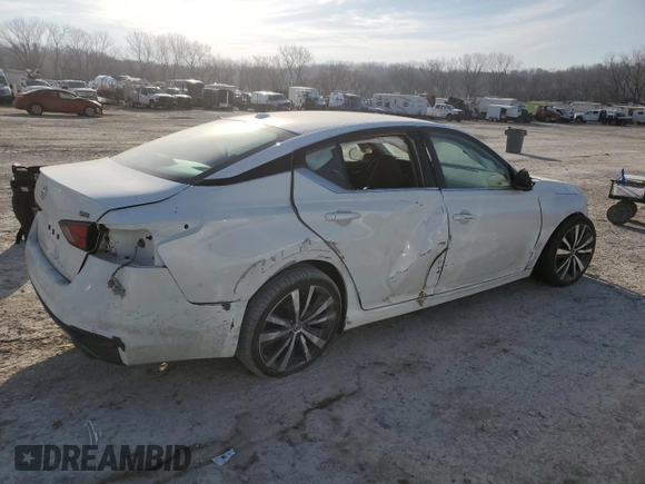 2022 Nissan Altima 2.5 SR with VIN 1N4BL4CV9NN356770, listed as a Copart auction lot 46673345 with 74,150 mi miles and Salvage Title. Bid and sale history available at carsss.com. Image 3.