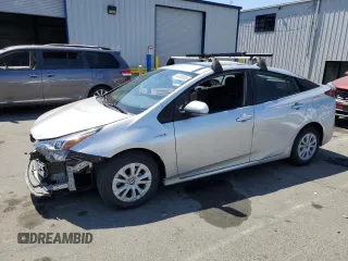 2019 Toyota Prius L Eco with VIN JTDKARFU8K3084221, listed as a Copart auction lot 63338535 with 146,849 mi miles and Salvage title. Bid and sale history available at DreamBid. Image 1.