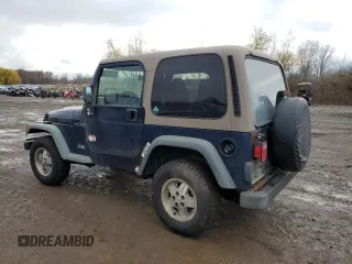 2001 Jeep Wrangler SE with VIN 1J4FA29P51P323174, listed as a Copart auction lot 82175184 with 262,098 mi miles and Clean Title. Bid and sale history available at carsss.com. Image 2.