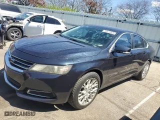 2014 Chevrolet Impala LT Eco with VIN 2G1135SR6E9225808, listed as a Copart auction lot 53516325 with 153,406 mi miles and Salvage Title. Bid and sale history available at carsss.com. Image 1.