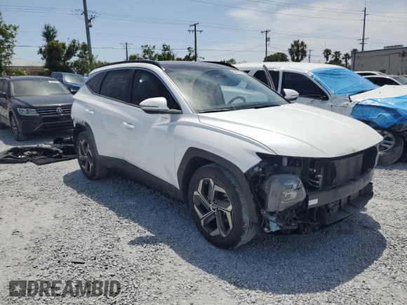 2022 Hyundai Tucson Limited with VIN 5NMJE3AE2NH002986, listed as a Copart auction lot 53471525 with 58,265 mi miles and Non Repairable. Bid and sale history available at carsss.com. Image 4.