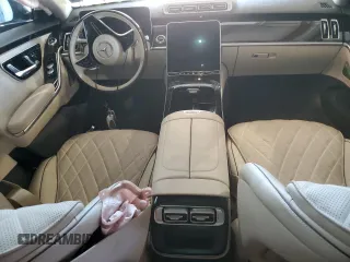 2024 Mercedes-Benz S 580e with VIN W1K6G6KB1RA271024, listed as a Copart auction lot 66407174 with 3,274 mi miles and Salvage Title. Bid and sale history available at DreamBid. Image 8.