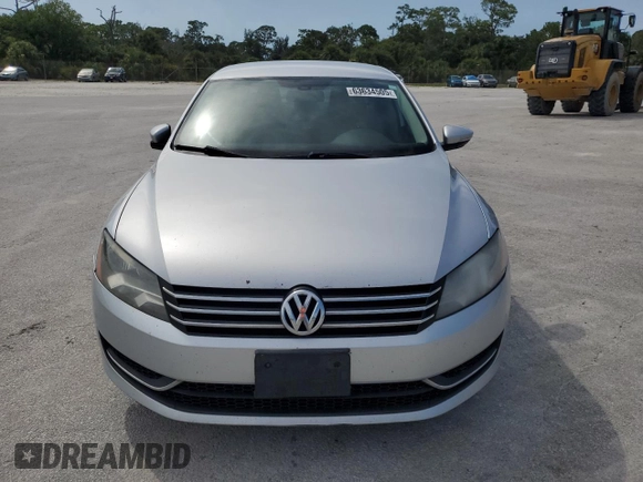 2012 Volkswagen Passat S with VIN 1VWAP7A37CC033613, listed as a Copart auction lot 63634505 with 398,735 mi miles and Salvage title. Bid and sale history available at DreamBid. Image 5.