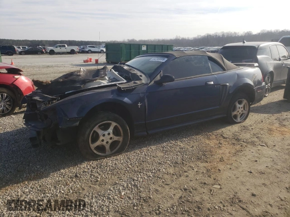 2002 Ford Mustang Deluxe с VIN 1FAFP44432F111089, выставлен на аукционе Copart как лот 44249385 с пробегом Не указан миль и Списание • Salvage title. История ставок и продаж доступна на DreamBid. Изображение 1.